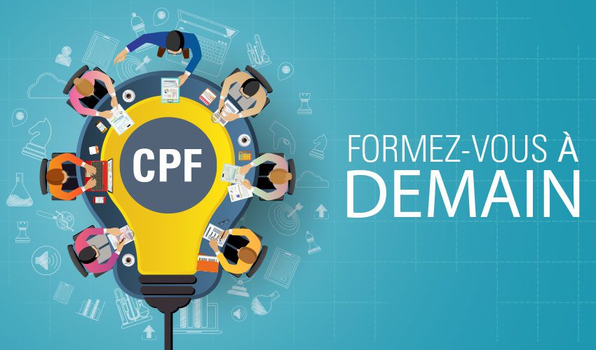 Une ampoule avec les mots formation professionnelle écrits dessus.