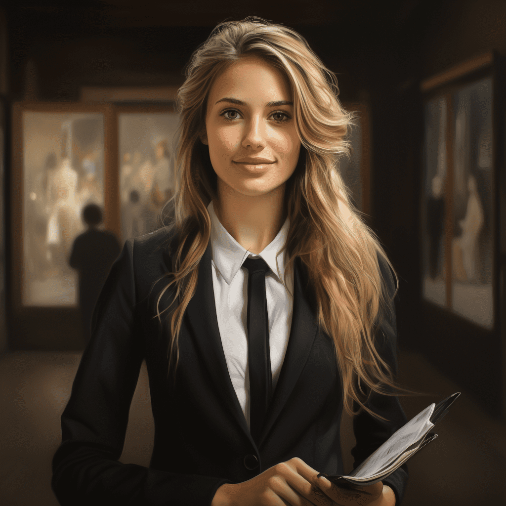 Une femme se démarquant sur le marché de l'emploi, en portant un costume.