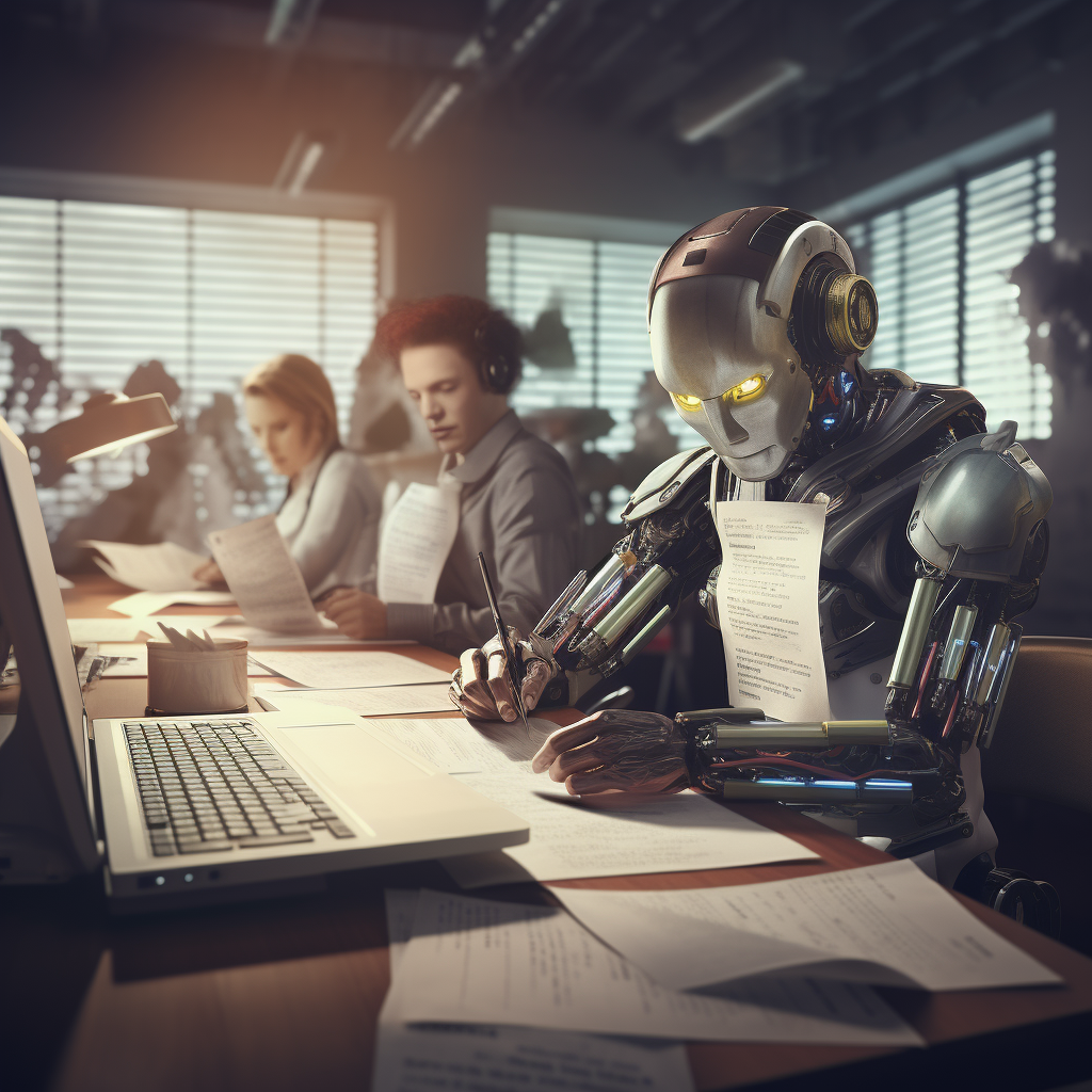 Illustration Des IA pour recruter