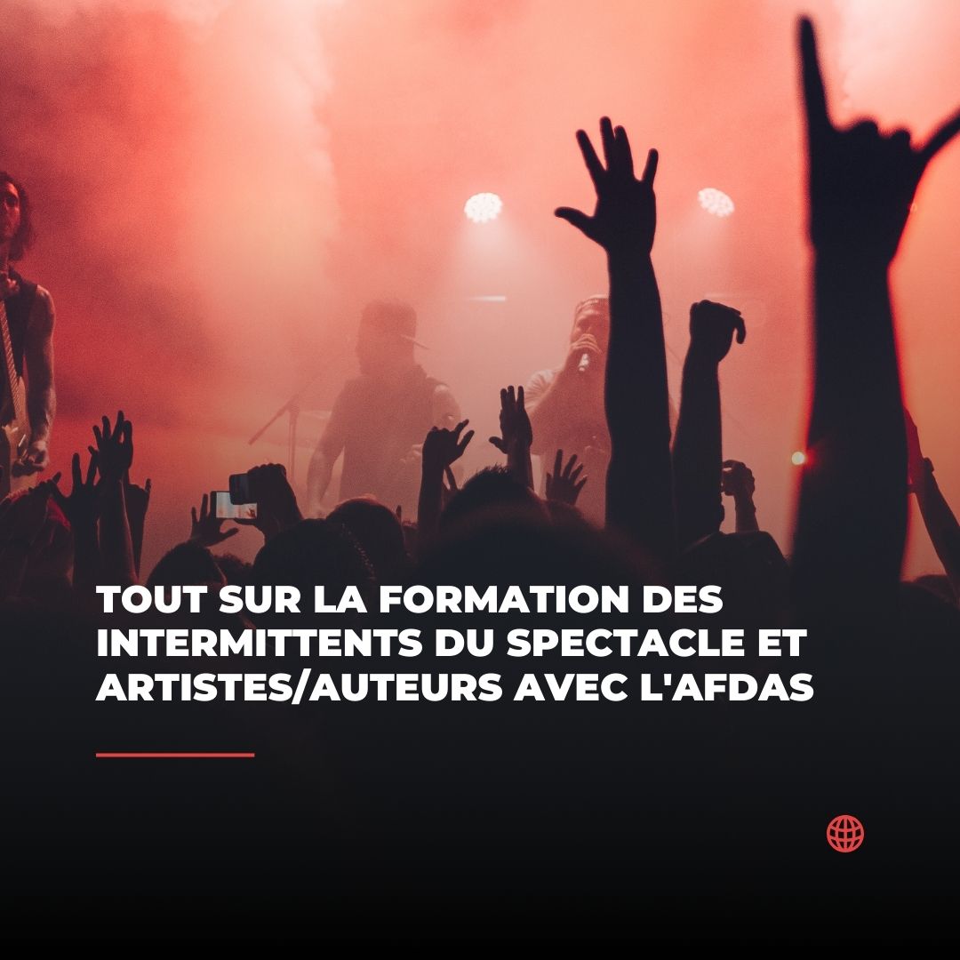 Illustration d’un intermittent du spectacle en formation technique sur scène.