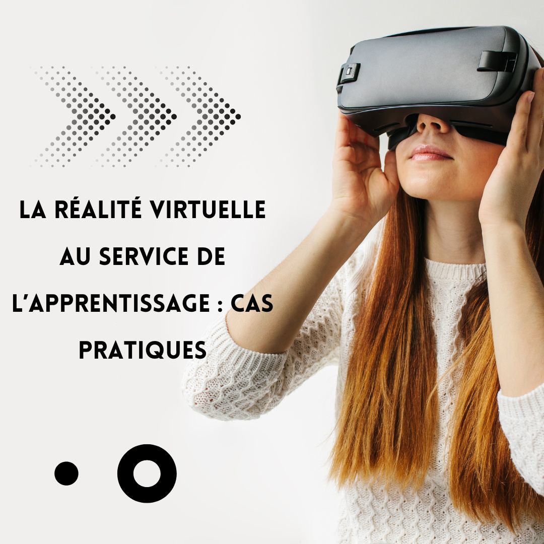 Un apprenant utilisant un casque VR pour une formation immersive