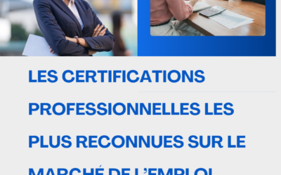 Les certifications professionnelles les plus reconnues sur le marché de l’emploi