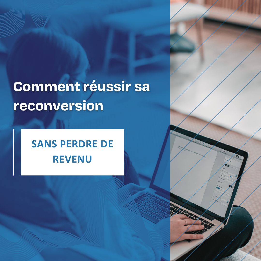 Personne suivant une formation en reconversion tout en maintenant son revenu