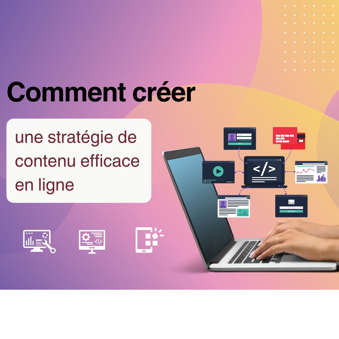 créateur de contenu travaillant sur une stratégie de communication digitale