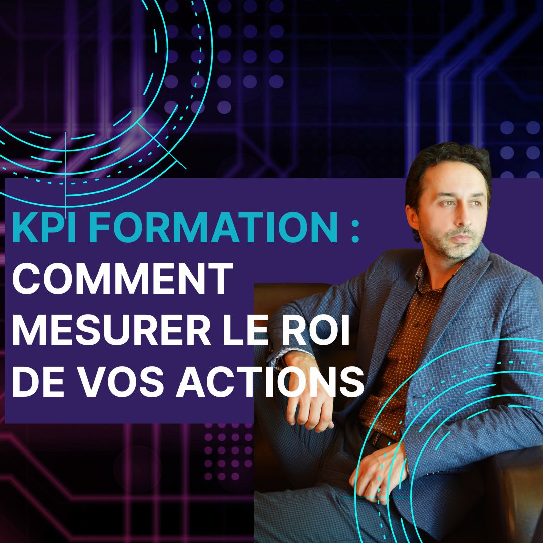 Graphique illustrant le suivi des KPI pour mesurer le ROI d’une formation
