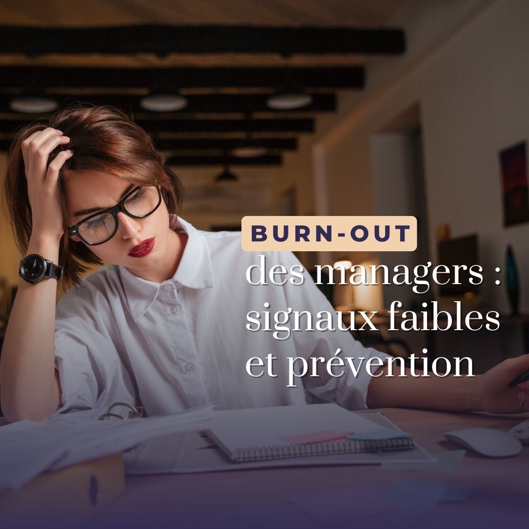 Manager stressé suivi par le service RH pour prévenir le burn-out