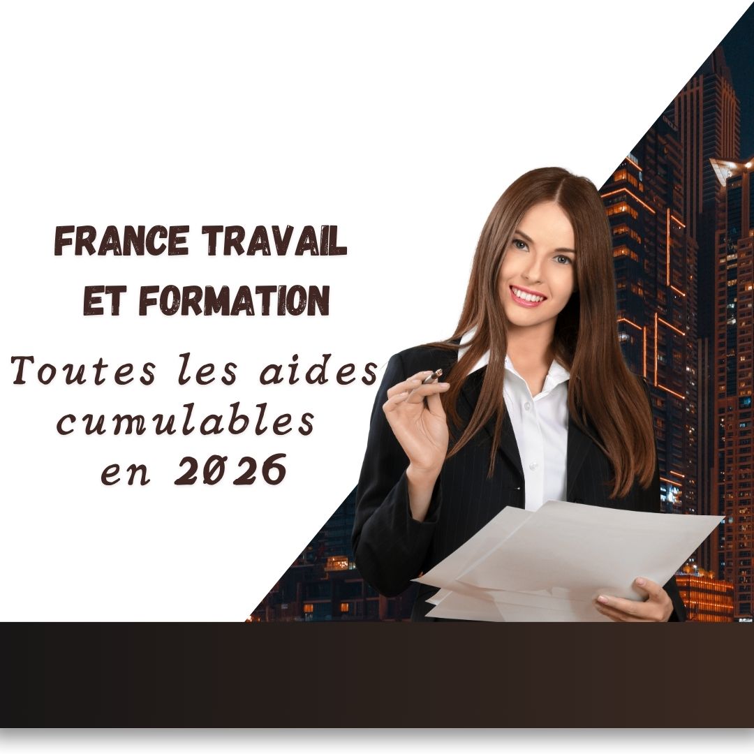 Illustration des aides cumulables France Travail pour financer une formation en 2026