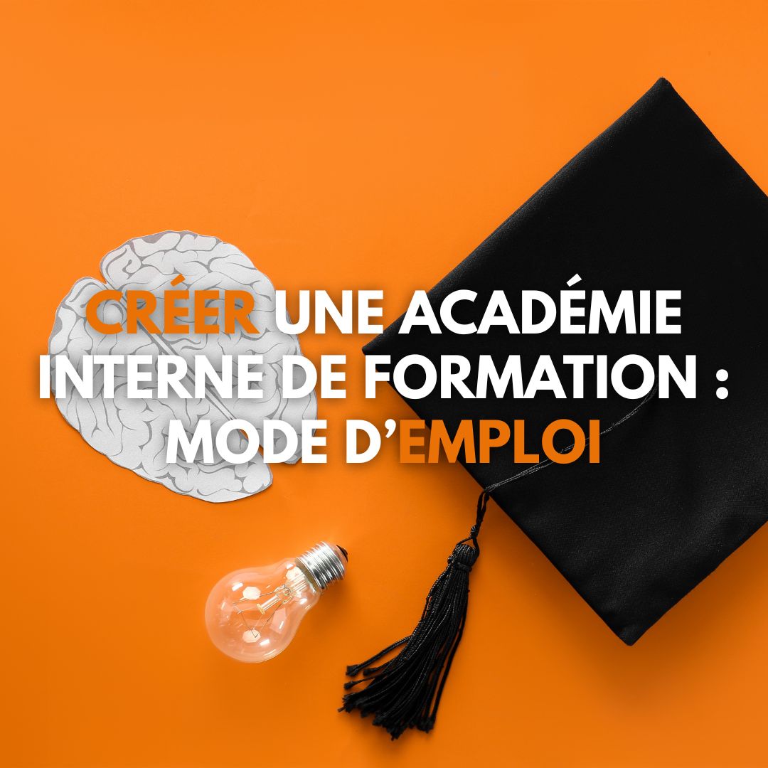 Illustration d’une académie interne de formation en entreprise