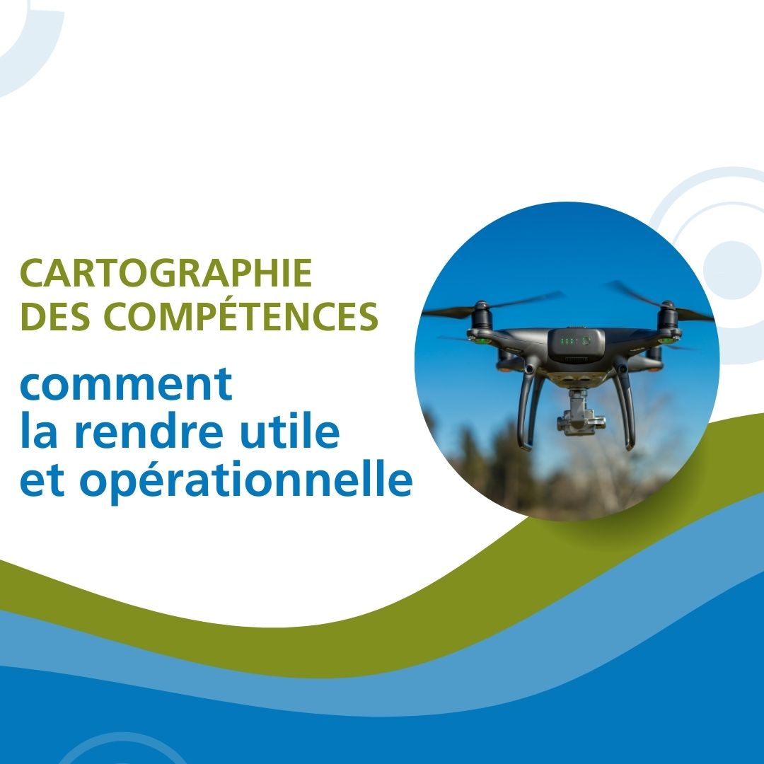 Exemple de cartographie des compétences d’une entreprise avec niveaux de maîtrise