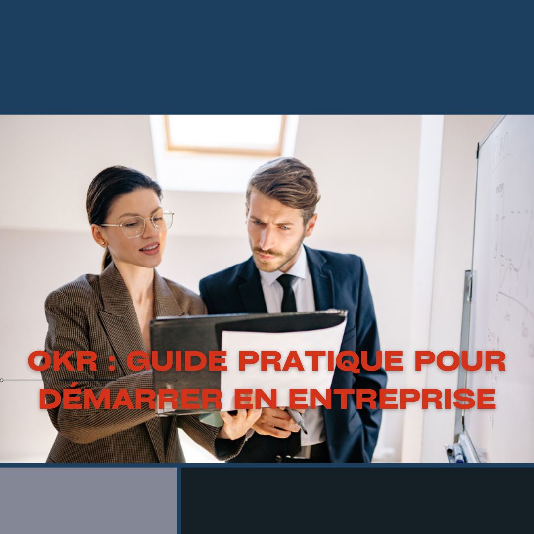 Diagramme d’OKR illustrant la définition d’objectifs et de résultats clés en entreprise