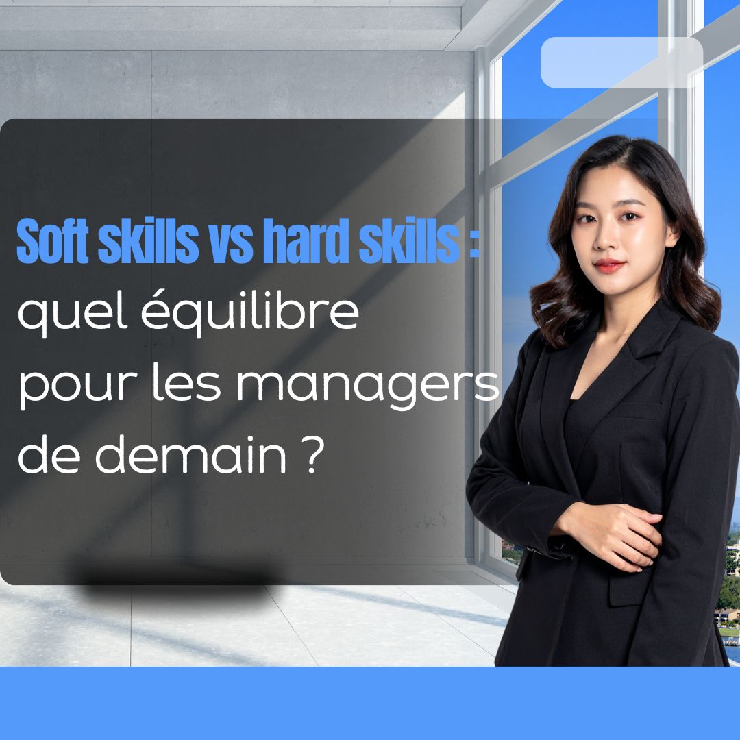 manager développant ses soft skills et hard skills pour diriger une équipe
