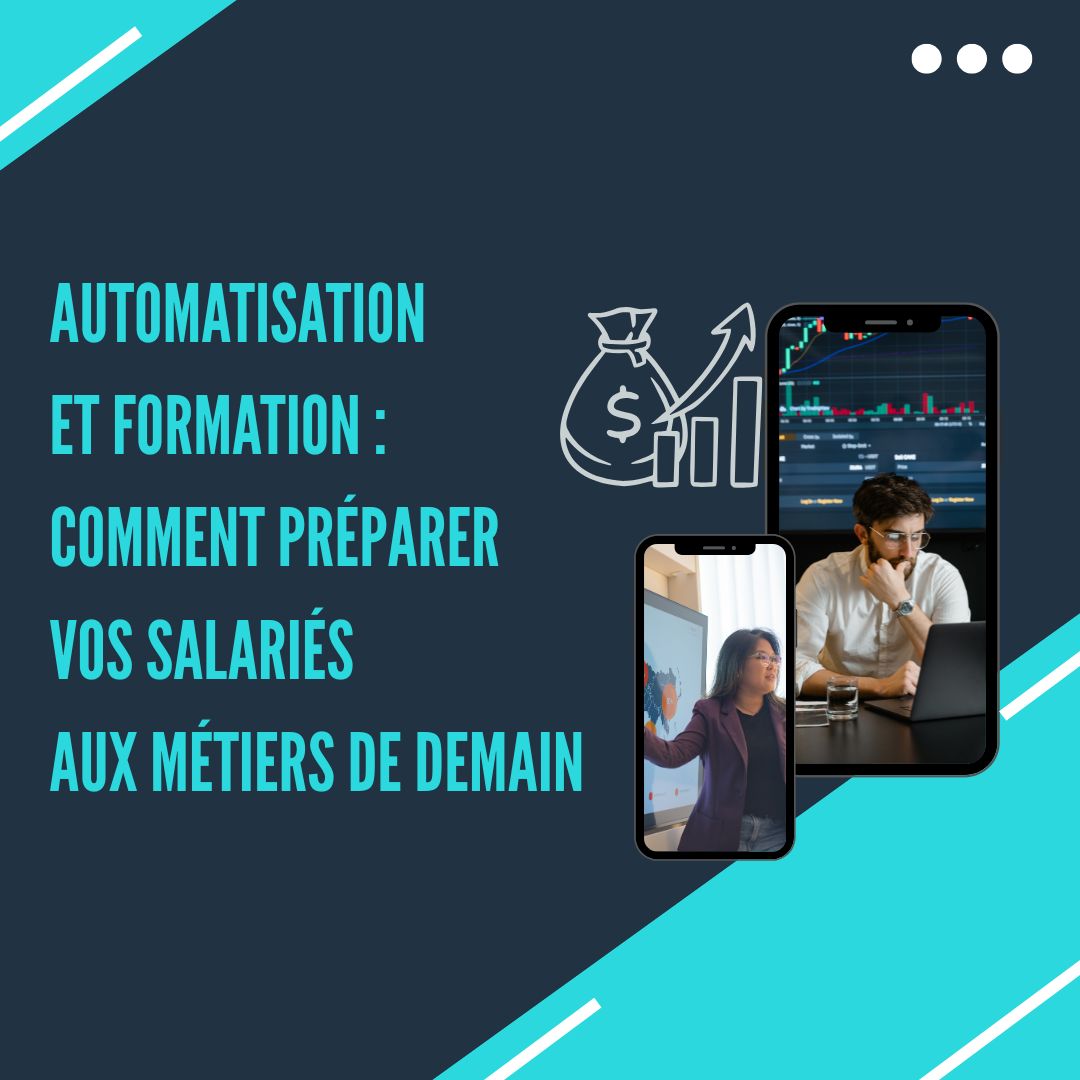 salariés suivant une formation sur les technologies et l’automatisation en entreprise