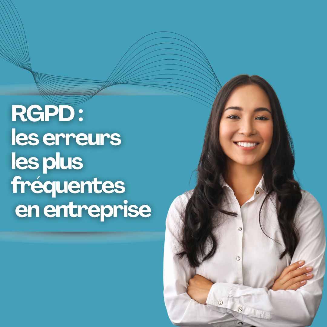 Collaborateurs vérifiant la conformité RGPD des données en entreprise