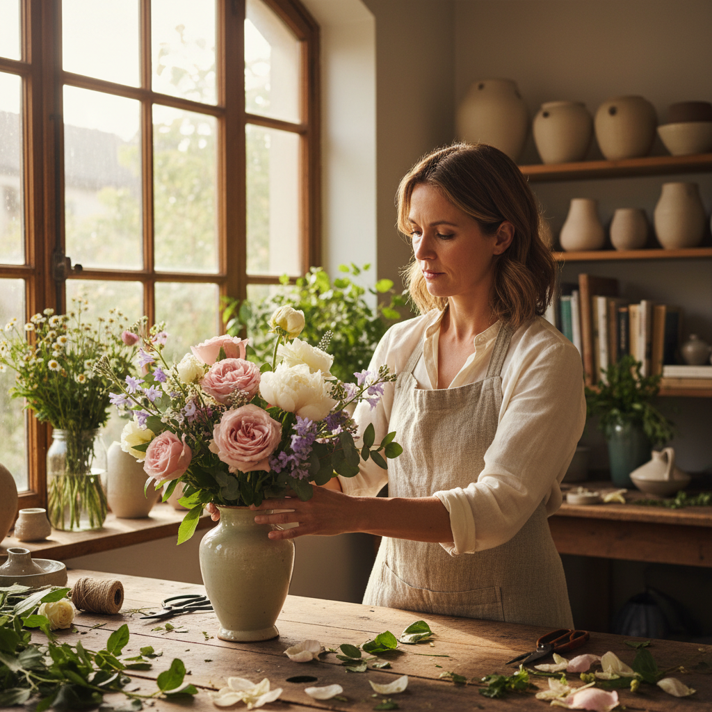 Reconversion professionnelle : l'art floral, un secteur qui attire
