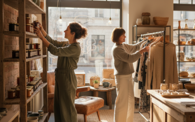 Reconversion professionnelle : ouvrir sa boutique, un projet accessible