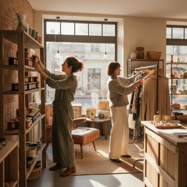 Reconversion professionnelle : ouvrir sa boutique, un projet accessible