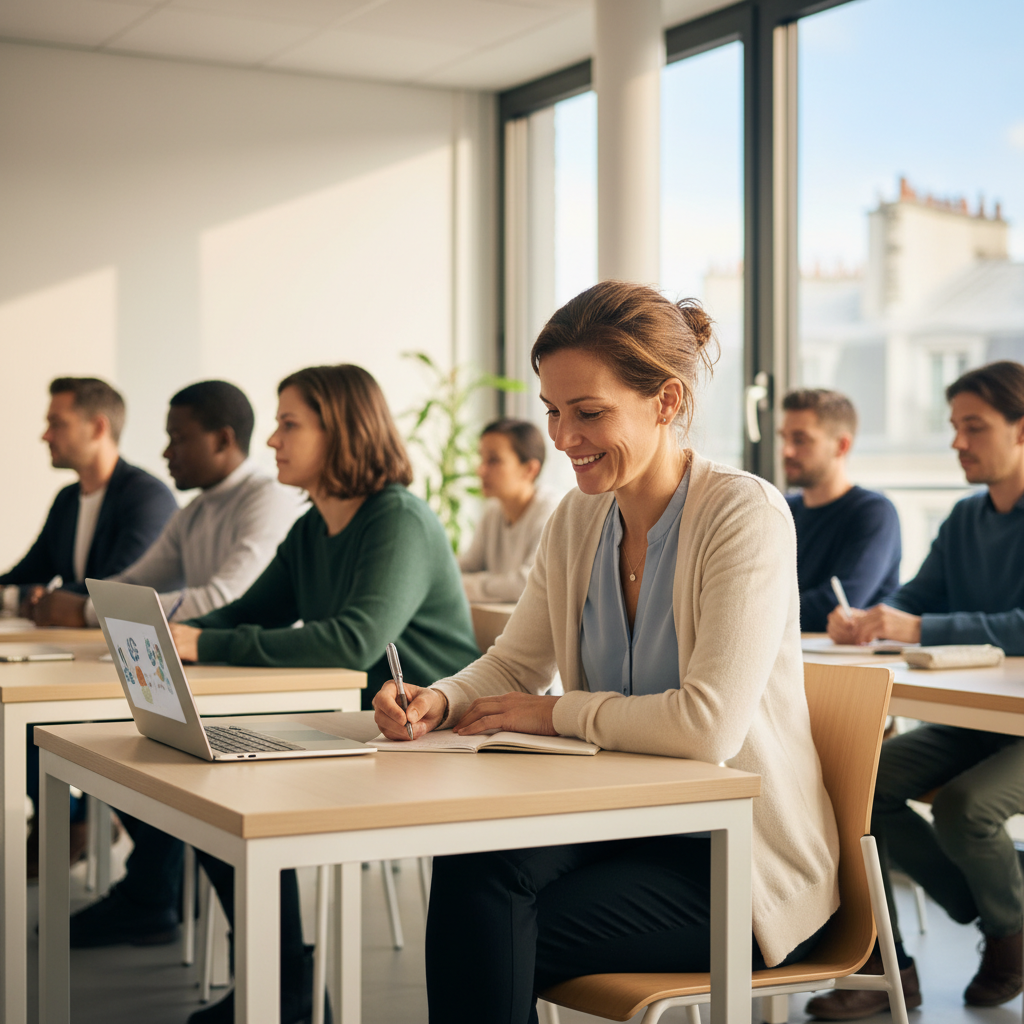 Reconversion rémunérée : comment garder son salaire en formation