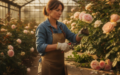 Reconversion professionnelle : du bureau aux champs de roses