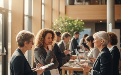 Reconversion professionnelle : les salons locaux, tremplin vers un