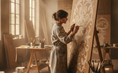 Reconversion professionnelle : le parcours inspirant d&rsquo;une peintre