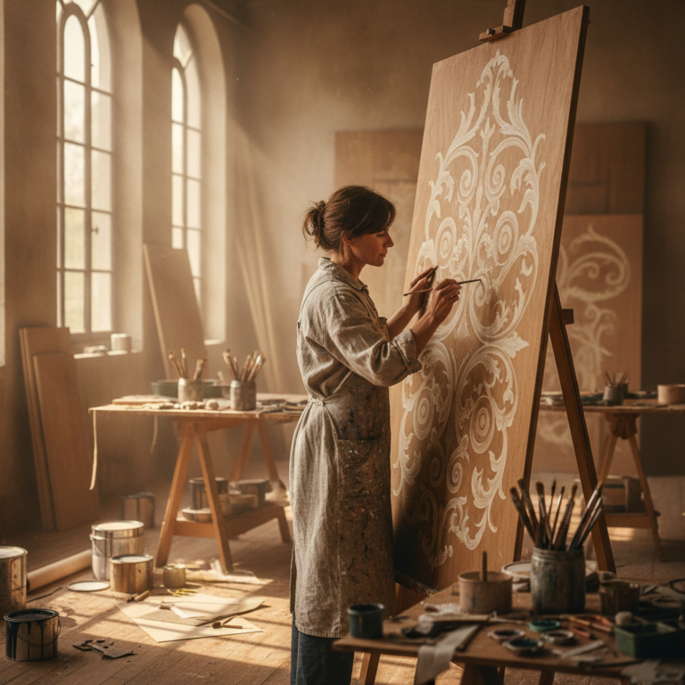 Reconversion professionnelle : le parcours inspirant d&rsquo;une peintre