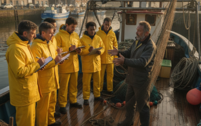 Formation en pêche professionnelle : une reconversion atypique en