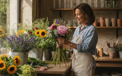 Reconversion professionnelle : du juridique à la fleuristerie