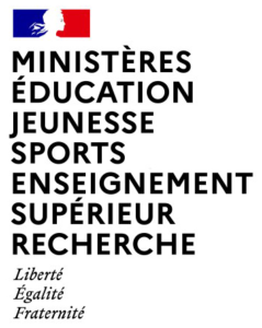 Ministères Éducation, Jeunesse, Sports, Enseignement supérieur et Recherche Logo Ministères Éducation, Jeunesse, Sports, Enseignement supérieur et Recherche